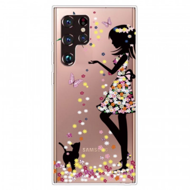 Hoesje voor Samsung Galaxy S22 Ultra 5G Magische Vrouw