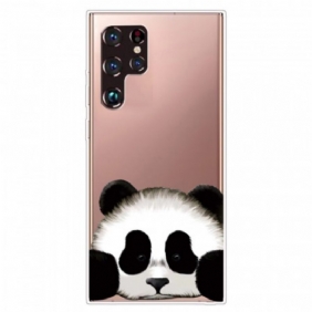 Hoesje voor Samsung Galaxy S22 Ultra 5G Naadloze Panda