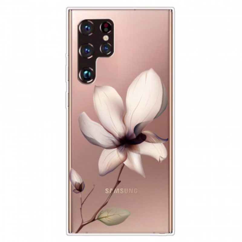 Hoesje voor Samsung Galaxy S22 Ultra 5G Premium Bloemen