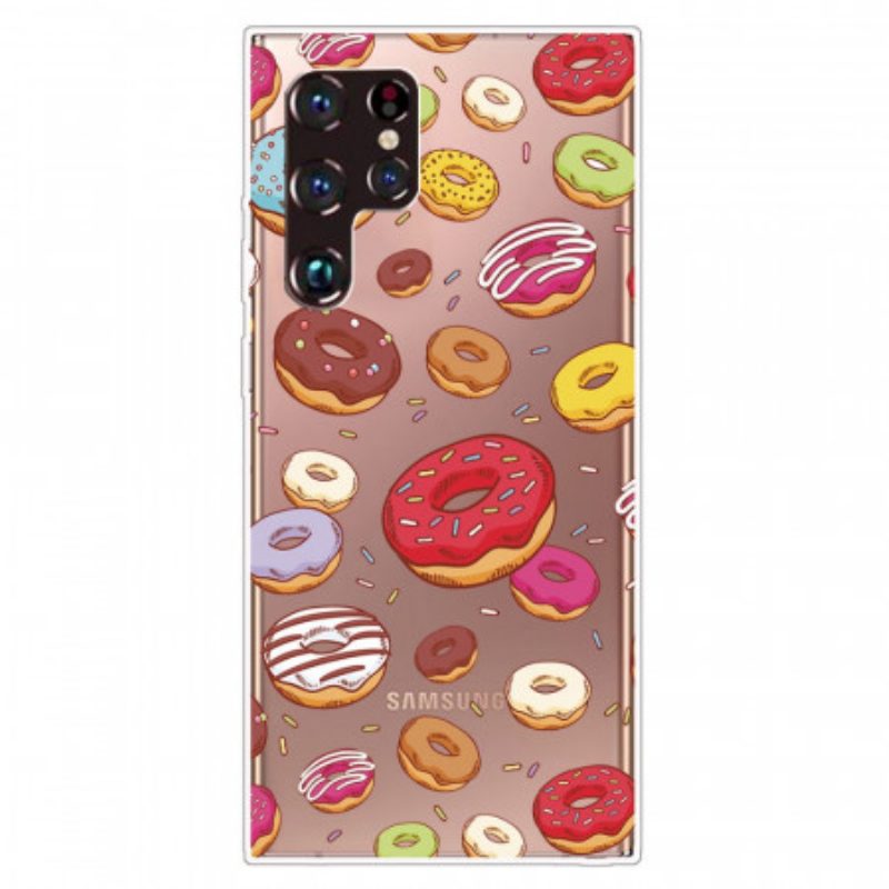 Telefoonhoesje voor Samsung Galaxy S22 Ultra 5G Hou Van Donuts