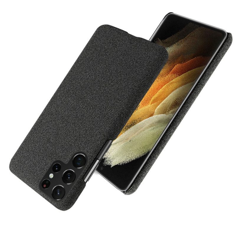 Telefoonhoesje voor Samsung Galaxy S22 Ultra 5G Textuurstof Ksq