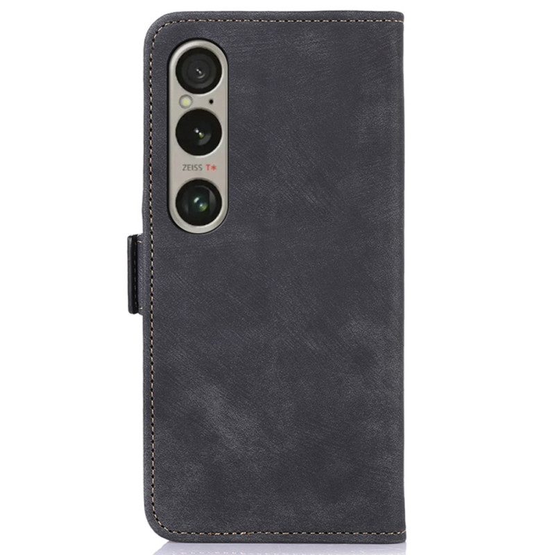 Folio-hoesje Sony Xperia 1 Vi Retro Abeel