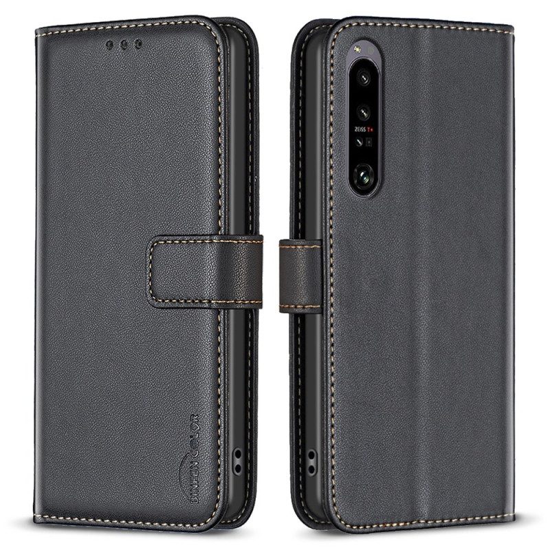 Folio-hoesje Sony Xperia 1 Vi Telefoonhoesje Binfen-kleur