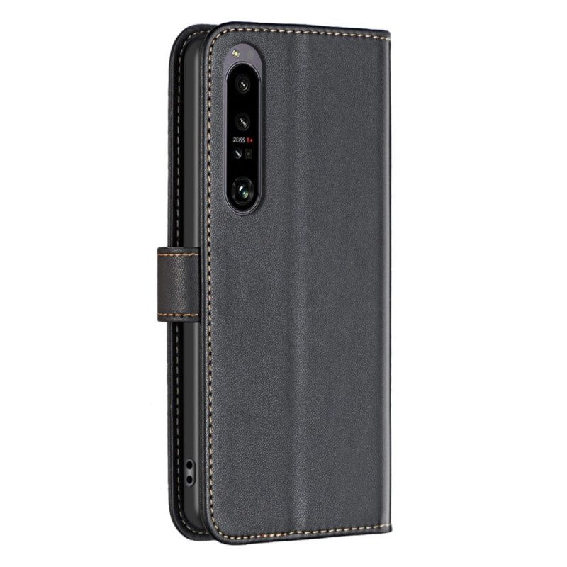 Folio-hoesje Sony Xperia 1 Vi Telefoonhoesje Binfen-kleur