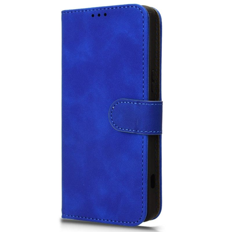 Leren Hoesje Sony Xperia 1 Vi Suède-effect