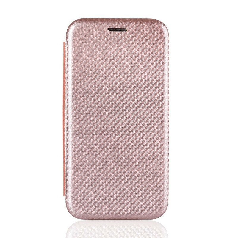 Bescherming Hoesje voor Samsung Galaxy M51 Folio-hoesje Koolstofvezel