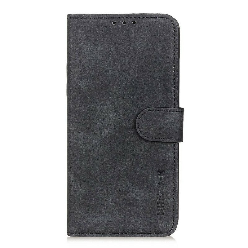 Folio-hoesje voor Samsung Galaxy M51 Khazneh Vintage Leereffect