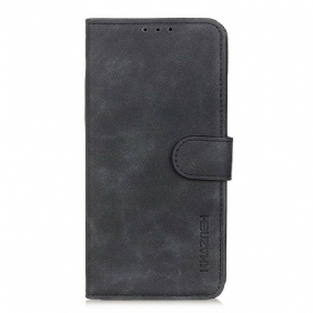 Folio-hoesje voor Samsung Galaxy M51 Khazneh Vintage Leereffect