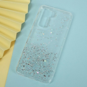 Hoesje voor Huawei P40 Lite 5G Glitter Poeder