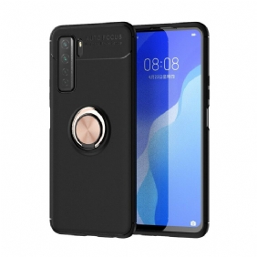 Hoesje voor Huawei P40 Lite 5G Roterende Ring