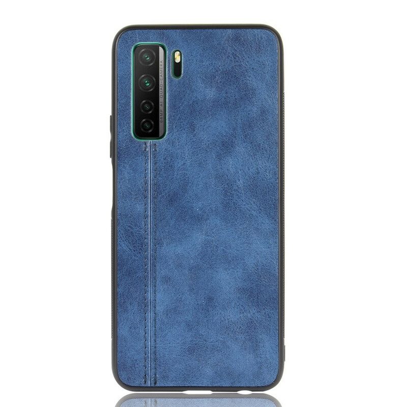 Hoesje voor Huawei P40 Lite 5G Stijl Lederen Stiksels