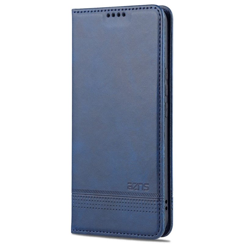 Bescherming Hoesje voor Huawei Nova 9 Folio-hoesje Azns Leerstyling