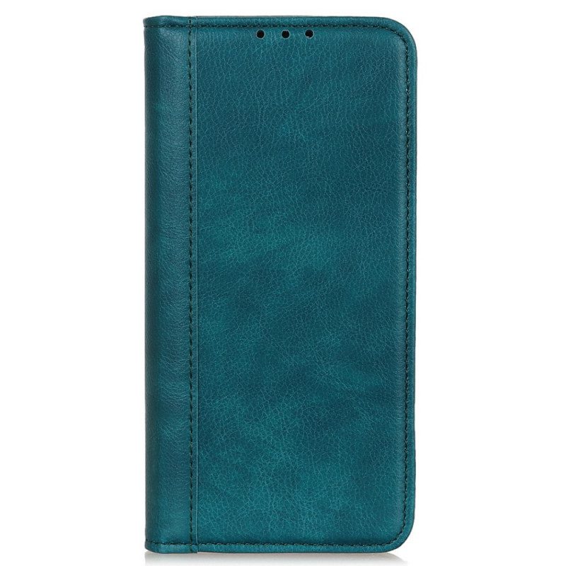 Bescherming Hoesje voor Huawei Nova 9 Folio-hoesje Elegantie Split Litchi Leer