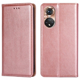 Bescherming Hoesje voor Huawei Nova 9 Folio-hoesje Vintage Lederen Stijl