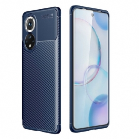 Hoesje voor Huawei Nova 9 Flexibele Koolstofvezeltextuur