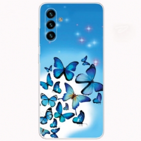 Hoesje voor Samsung Galaxy A13 5G / A04s Vintage Binfen-kleur