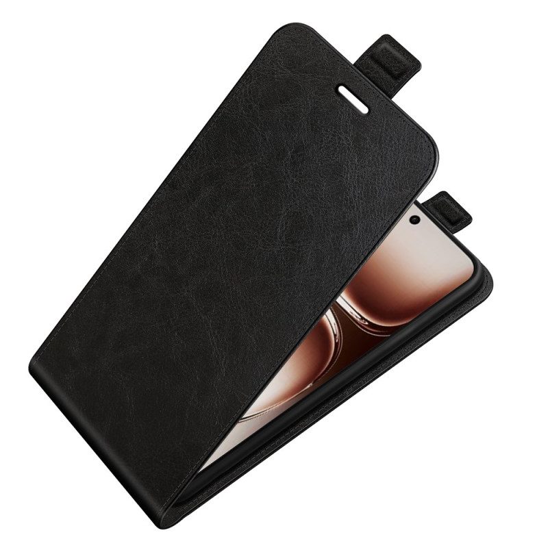 Flip Case Leren Oppo Reno 12 5g Verticale Klep