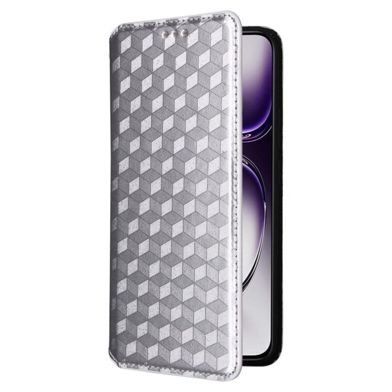 Folio-hoesje Oppo Reno 12 5g 3d-diamanten