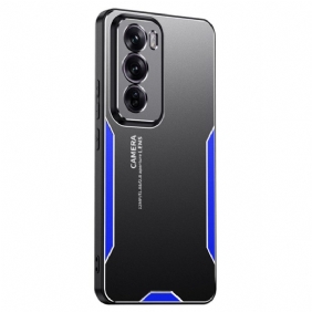 Hoesje Oppo Reno 12 5g Metaaleffect