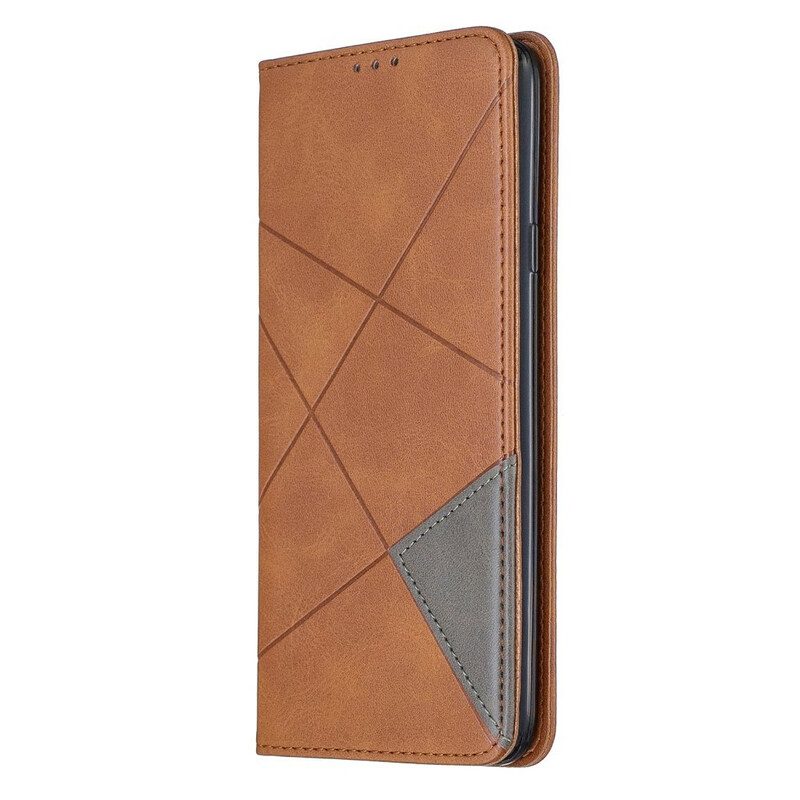 Bescherming Hoesje voor Samsung Galaxy A20s Folio-hoesje Artistieke Stijl