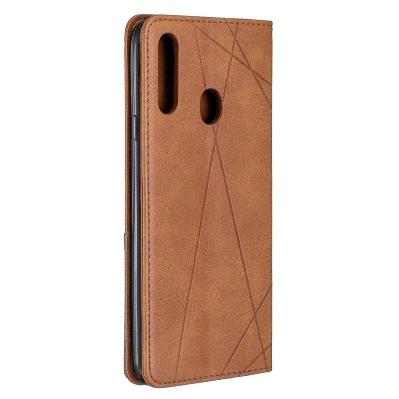 Bescherming Hoesje voor Samsung Galaxy A20s Folio-hoesje Artistieke Stijl