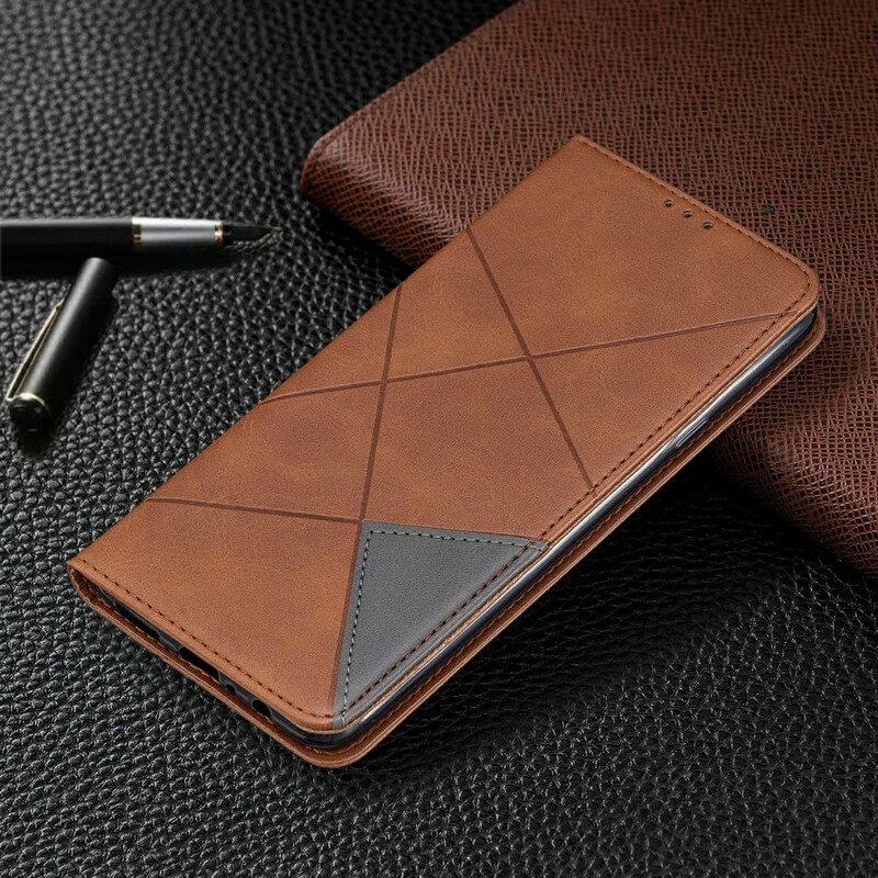 Bescherming Hoesje voor Samsung Galaxy A20s Folio-hoesje Artistieke Stijl