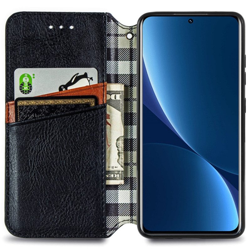 Bescherming Hoesje voor Xiaomi 12 Pro Folio-hoesje 3d Patroon