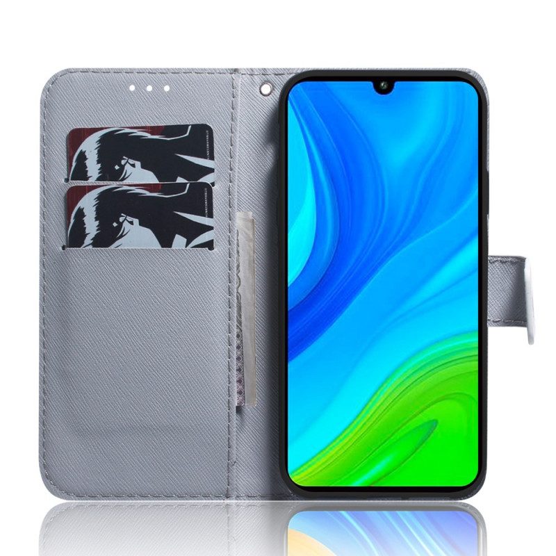 Folio-hoesje voor Xiaomi 12 Pro Wolf Schilderij