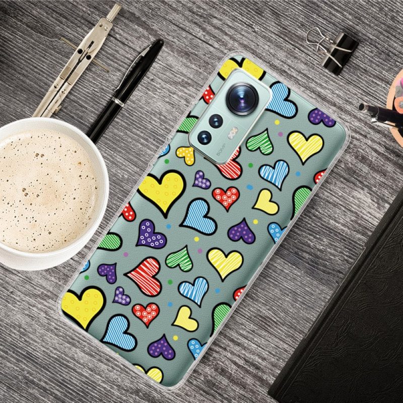 Hoesje voor Xiaomi 12 Pro Harten