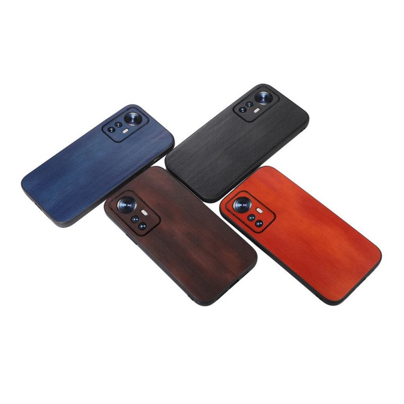 Hoesje voor Xiaomi 12 Pro Leren Styling