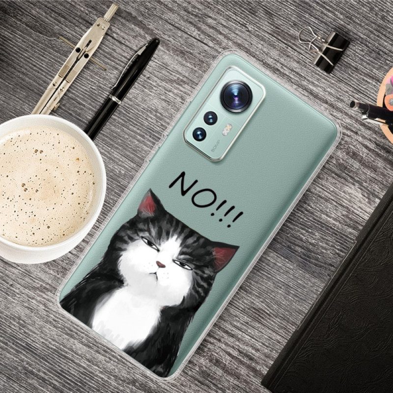 Hoesje voor Xiaomi 12 Pro Siliconen Kat Nr