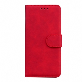 Leren Hoesje voor Xiaomi 12 Pro Effen Leer