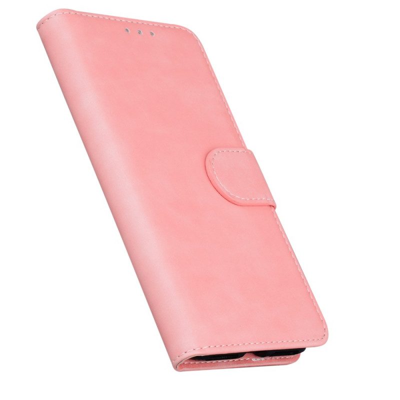 Leren Hoesje voor Xiaomi 12 Pro Effen Leer