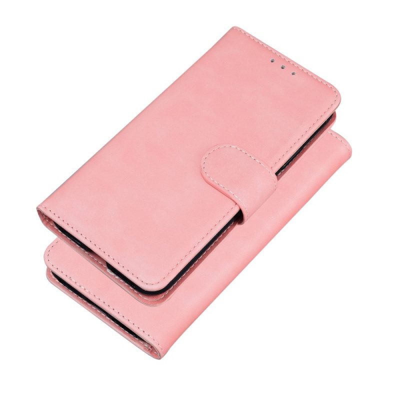 Leren Hoesje voor Xiaomi 12 Pro Effen Leer