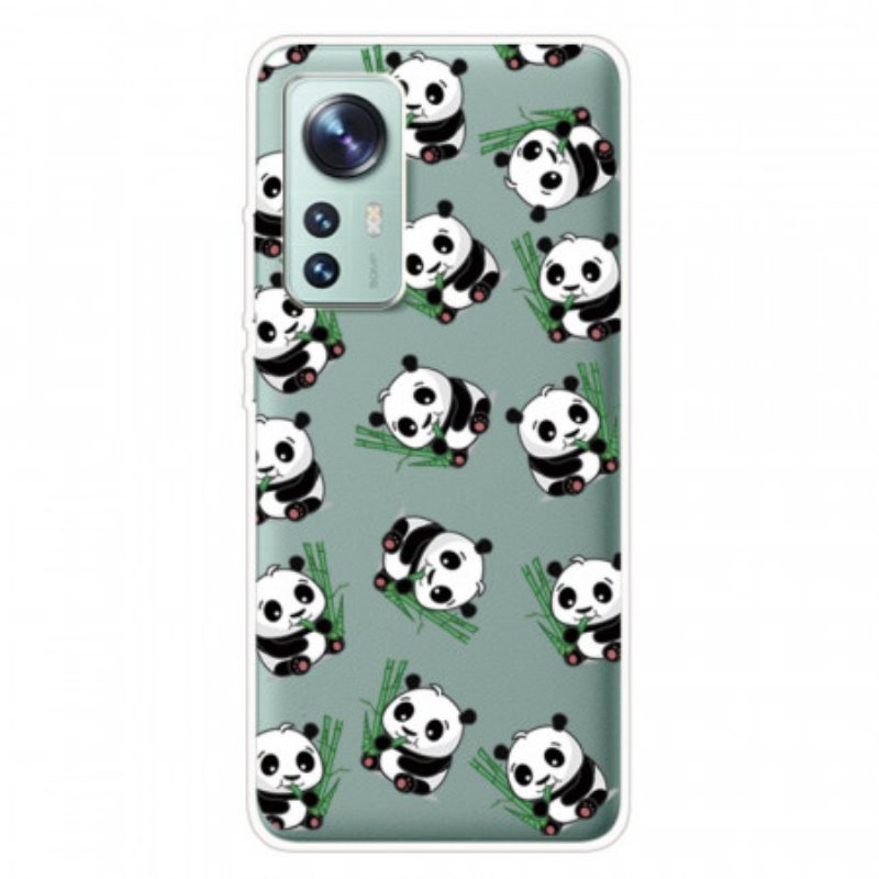 Telefoonhoesje voor Xiaomi 12 Pro Panda's