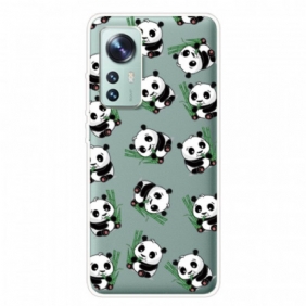 Telefoonhoesje voor Xiaomi 12 Pro Panda's