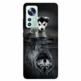 Telefoonhoesje voor Xiaomi 12 Pro Siliconen Puppydroom