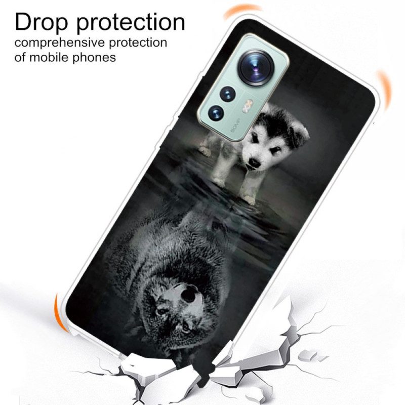 Telefoonhoesje voor Xiaomi 12 Pro Siliconen Puppydroom