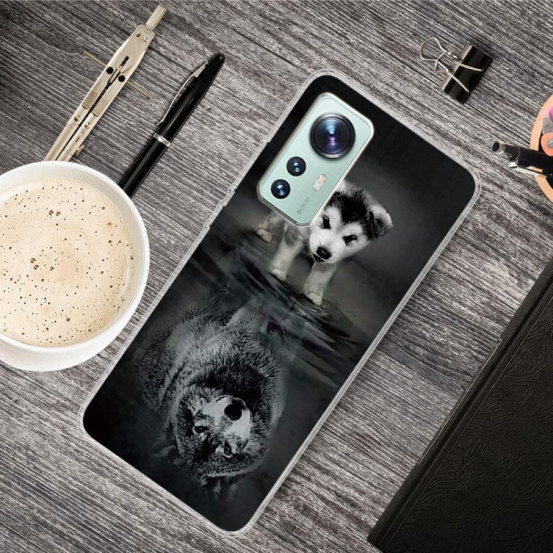 Telefoonhoesje voor Xiaomi 12 Pro Siliconen Puppydroom