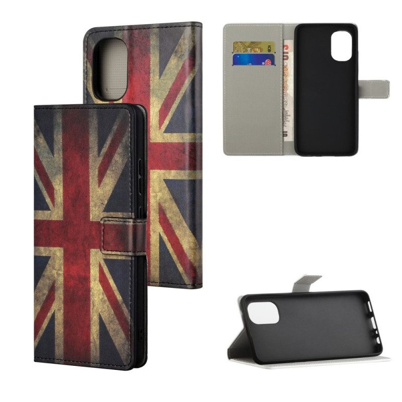 Flip Case voor Moto G41 / G31 Engelse Vlag