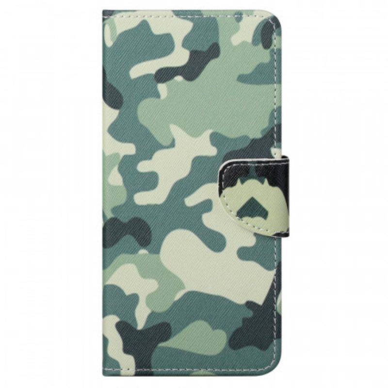 Flip Case voor Moto G41 / G31 Militaire Camouflage