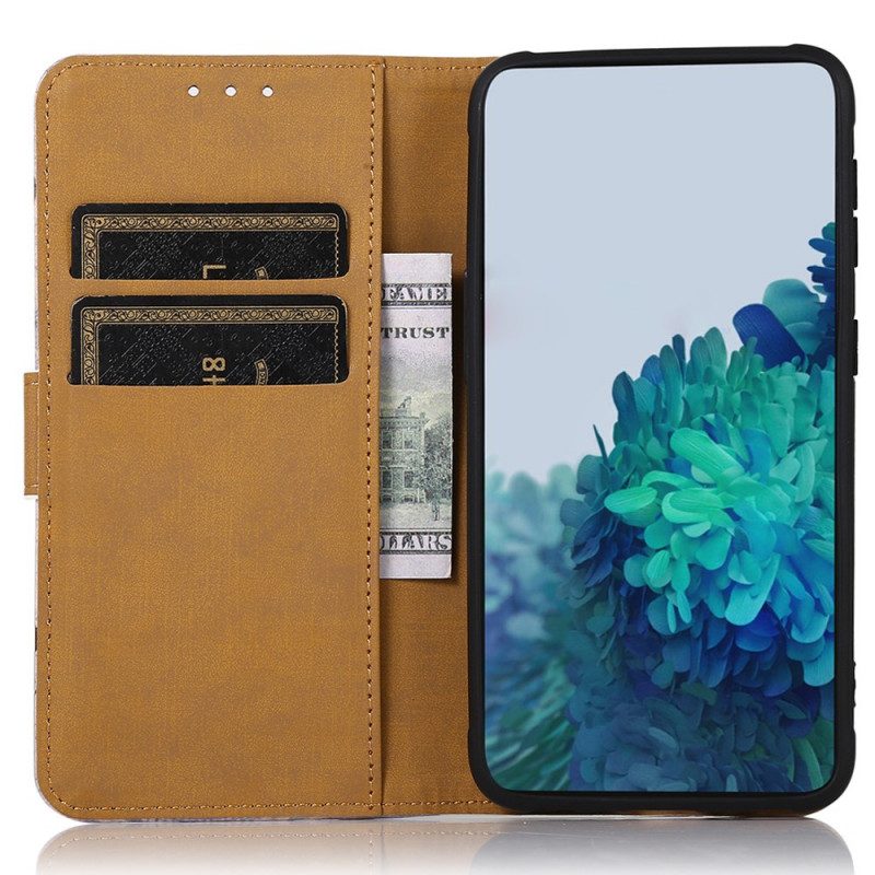 Folio-hoesje voor Moto G41 / G31 Dichters Eiffeltoren