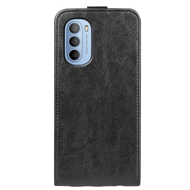 Folio-hoesje voor Moto G41 / G31 Flip Case Retro Opvouwbaar