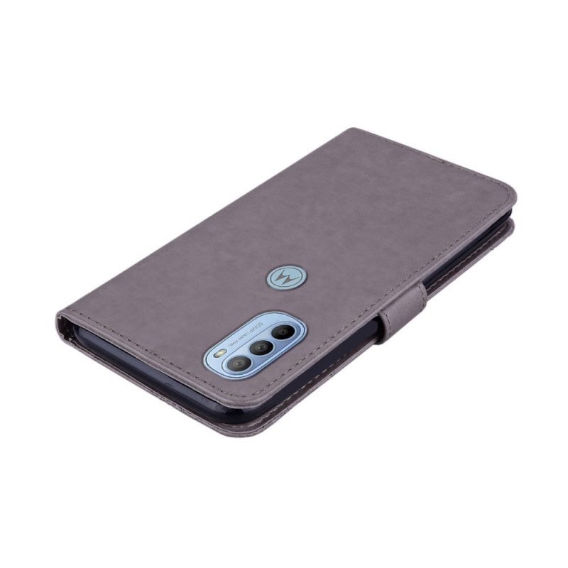 Folio-hoesje voor Moto G41 / G31 Mandala Uil