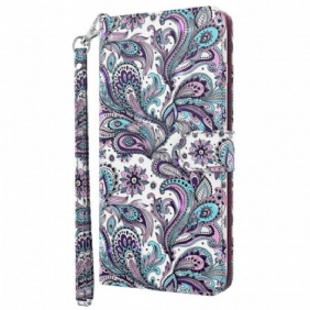 Folio-hoesje voor Moto G41 / G31 Paisley