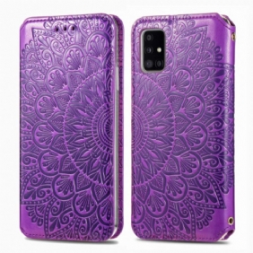 Bescherming Hoesje voor Samsung Galaxy A51 Folio-hoesje Mandala