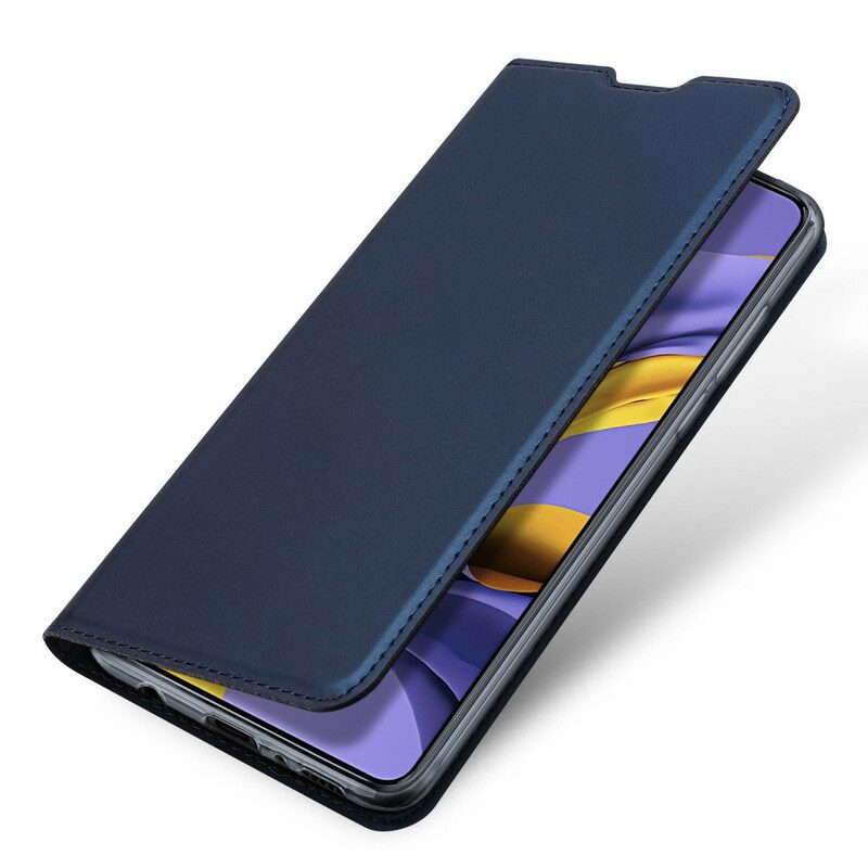 Bescherming Hoesje voor Samsung Galaxy A51 Folio-hoesje Skinpro Dux Ducis