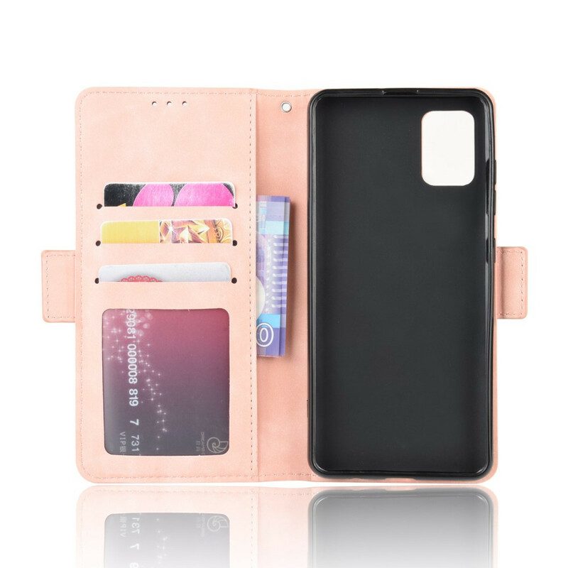 Flip Case voor Samsung Galaxy A51 Premier Class Met Meerdere Kaarten