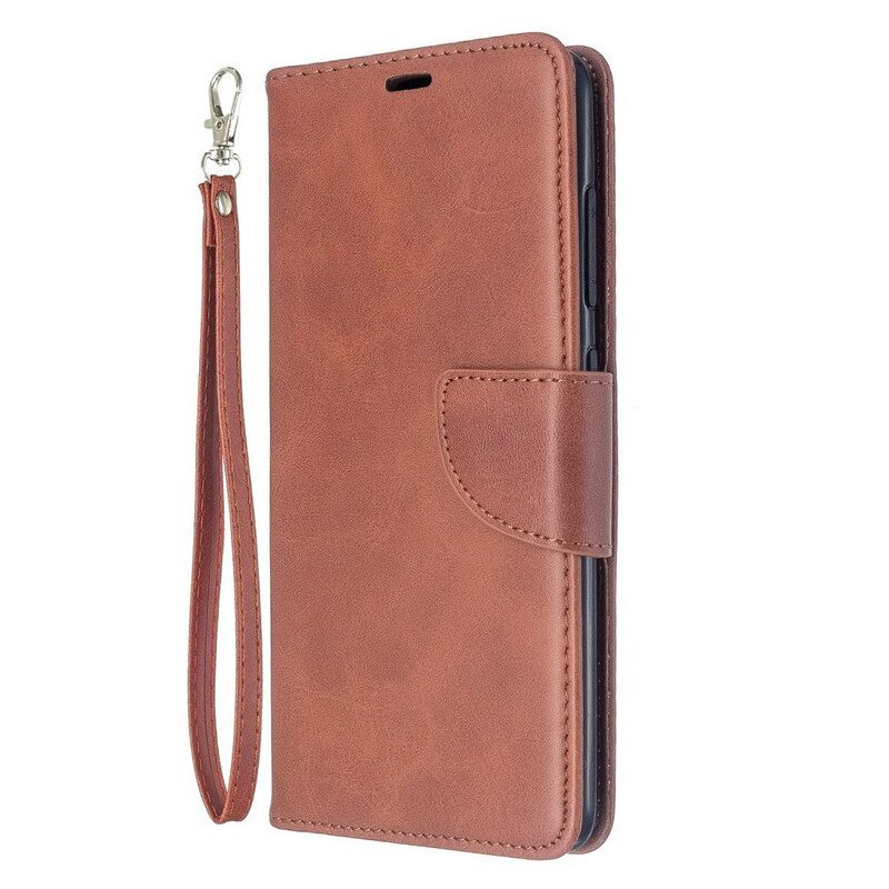 Folio-hoesje voor Samsung Galaxy A51 Flip Case Gladde Flap Schuin