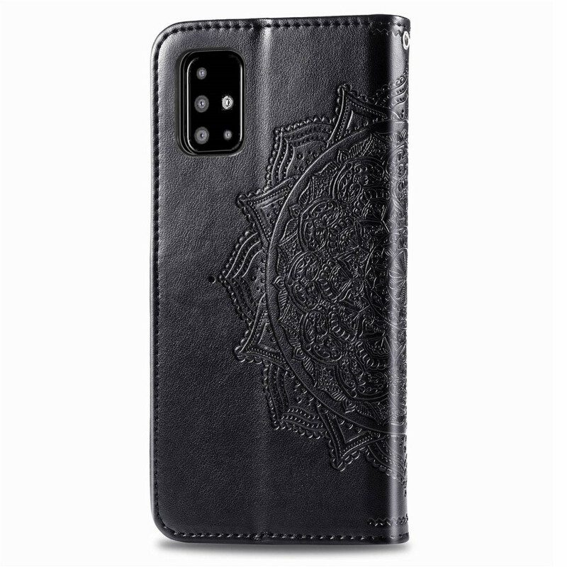 Folio-hoesje voor Samsung Galaxy A51 Mandala Middeleeuwen